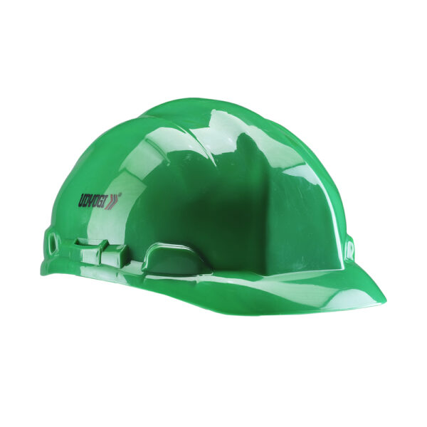 Green construction helmet
